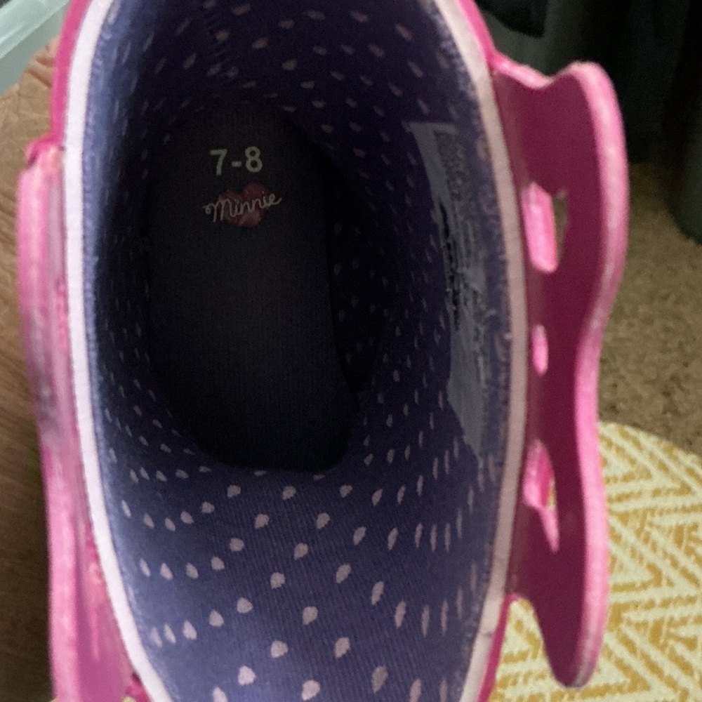 Pink Minnie Mouse Rain Boots - Picture 5 of 6